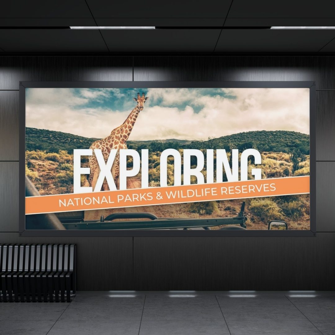 Download this Canva travel template to promote wildlife safaris and jungle tours. Ideal for national park adventures and safari packages.